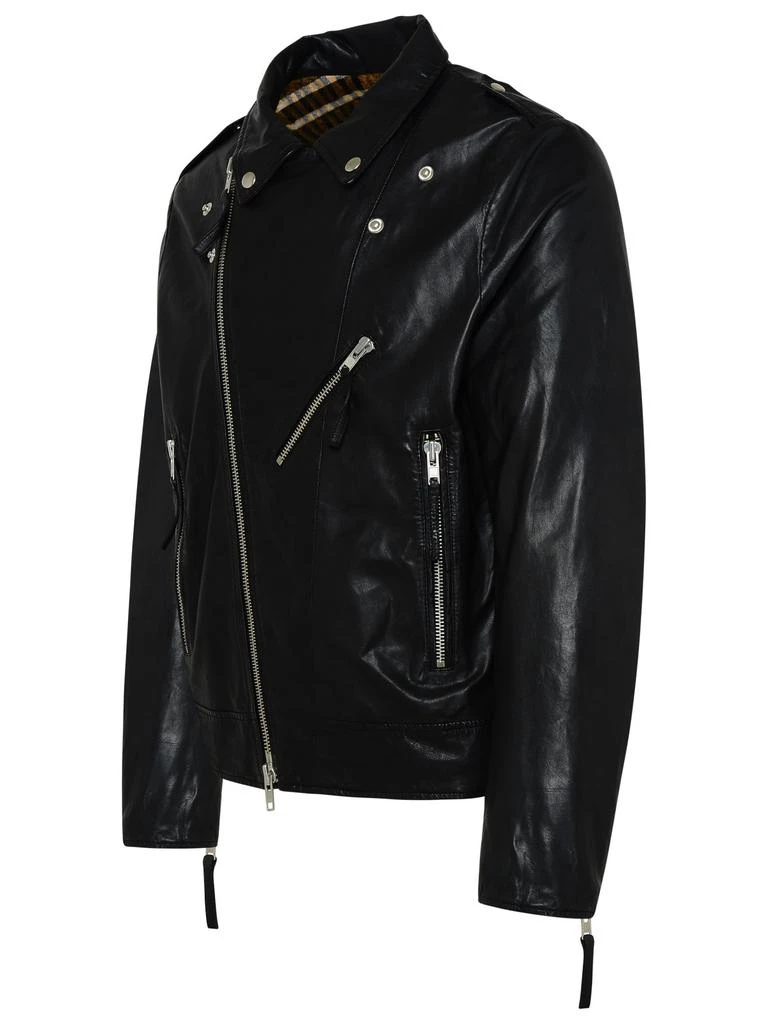 商品Bully|Black Genuine Leather Jacket,价格¥2661,第2张图片详细描述