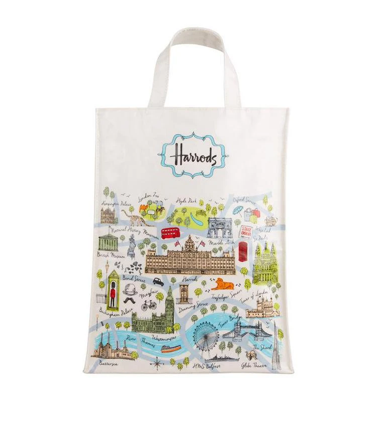 商品Harrods|Medium London Map Shopper Bag,价格¥89,第1张图片