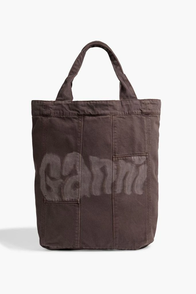 商品Ganni|Printed denim tote,价格¥653,第1张图片