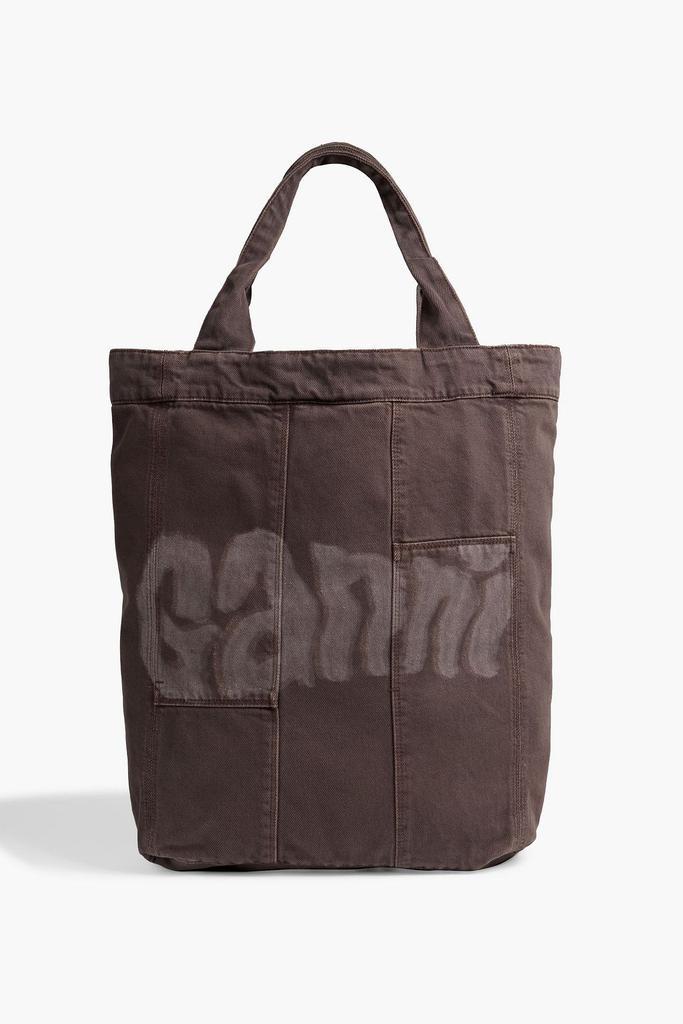 商品Ganni|Printed denim tote,价格¥644,第1张图片