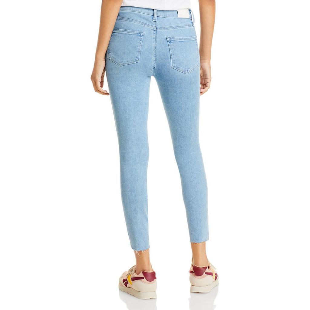 商品Paige|Paige Womens Hoxton Denim Distressed Skinny Jeans,价格¥320,第4张图片详细描述
