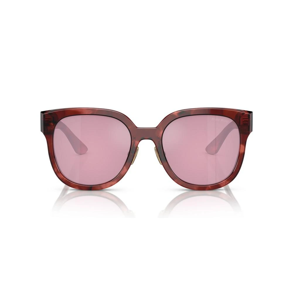 商品Miu Miu|Women's Sunglasses, Mirror MU 01ZS,价格¥3225,第2张图片详细描述