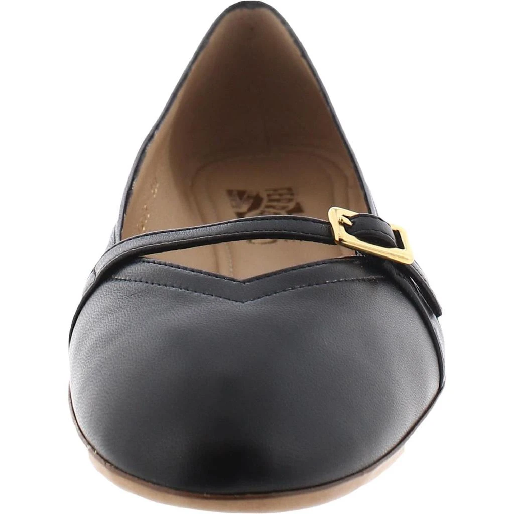 商品Salvatore Ferragamo|Salvatore Ferragamo Womens Leather Dressy Ballet Flats,价格¥1139,第3张图片详细描述