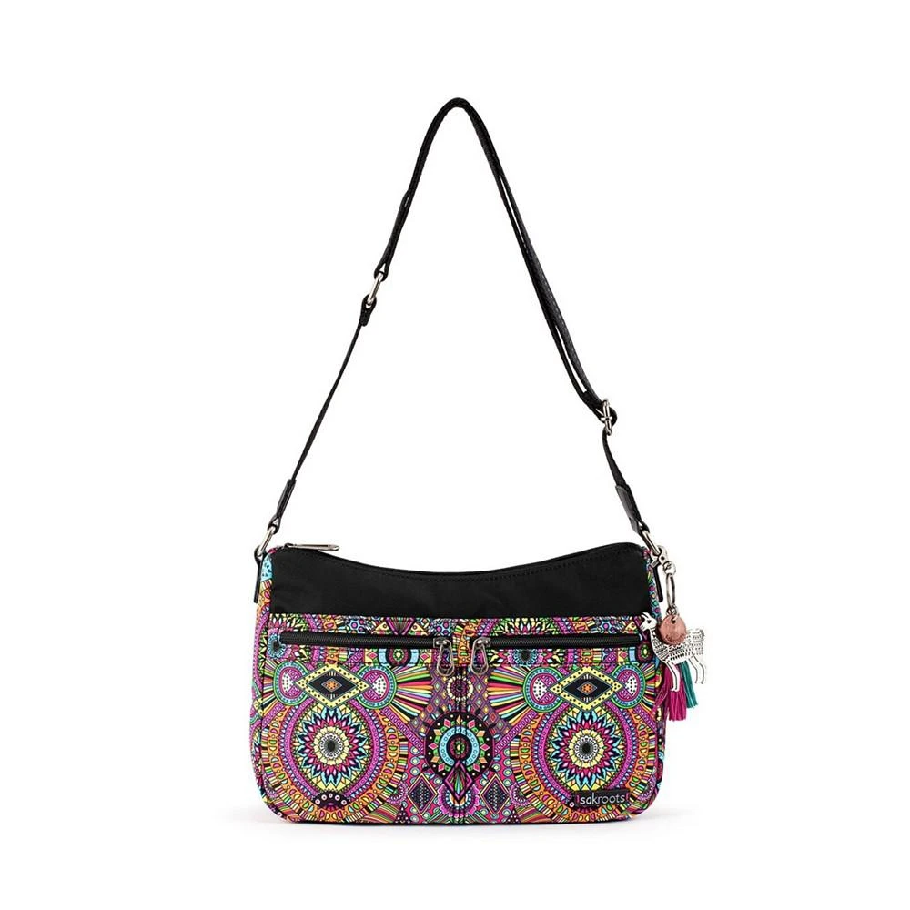 商品Sakroots|Women's Recycled Ecotwill New Adventure Hobo Bag,价格¥587,第1张图片