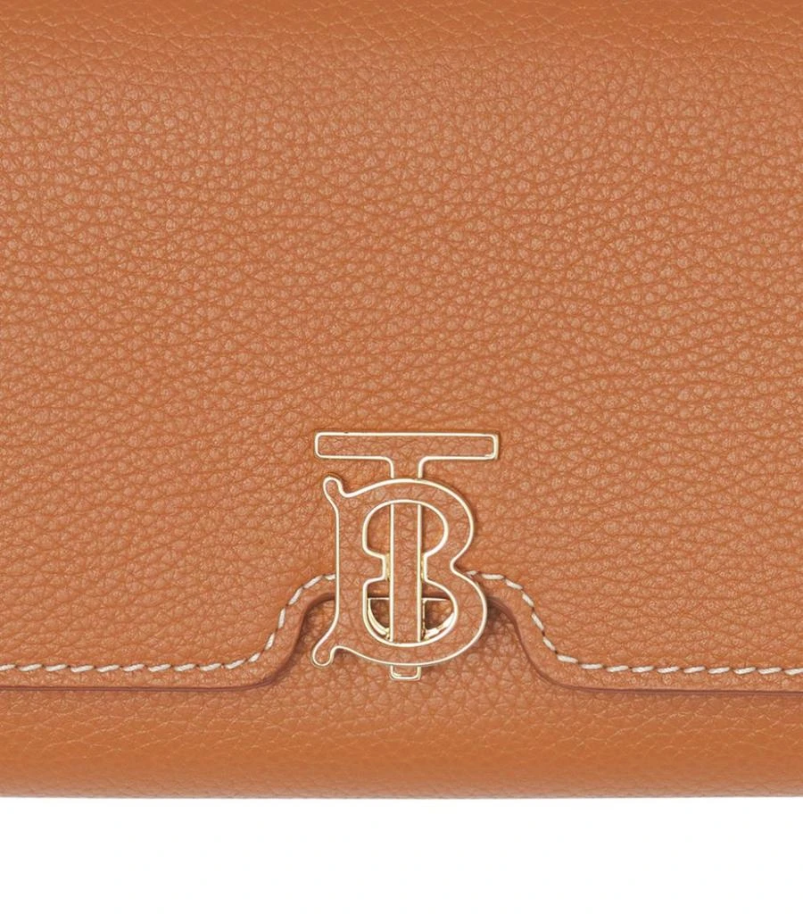 Grained Leather TB Monogram Continental Wallet 商品