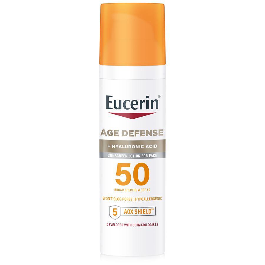 商品Eucerin|Face Sunscreen Lotion SPF 50, Age Defense,价格¥133,第6张图片详细描述