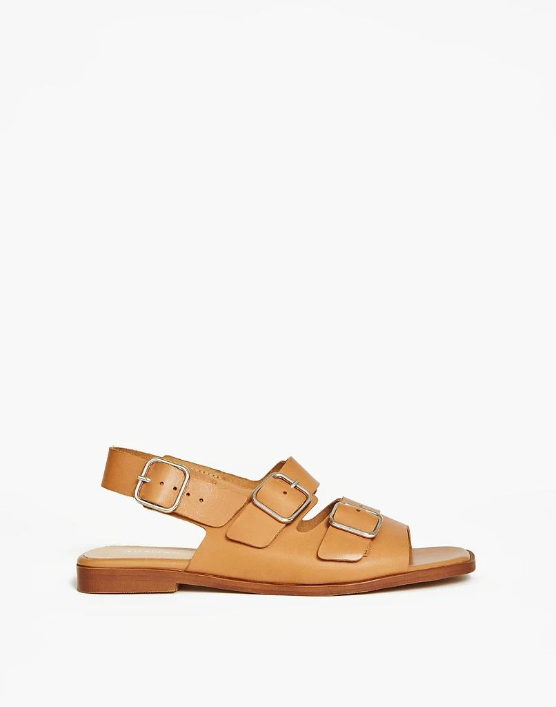 商品Madewell|Intentionally Blank Leather Jiji Sandals in Tan,价格¥1392,第2张图片详细描述