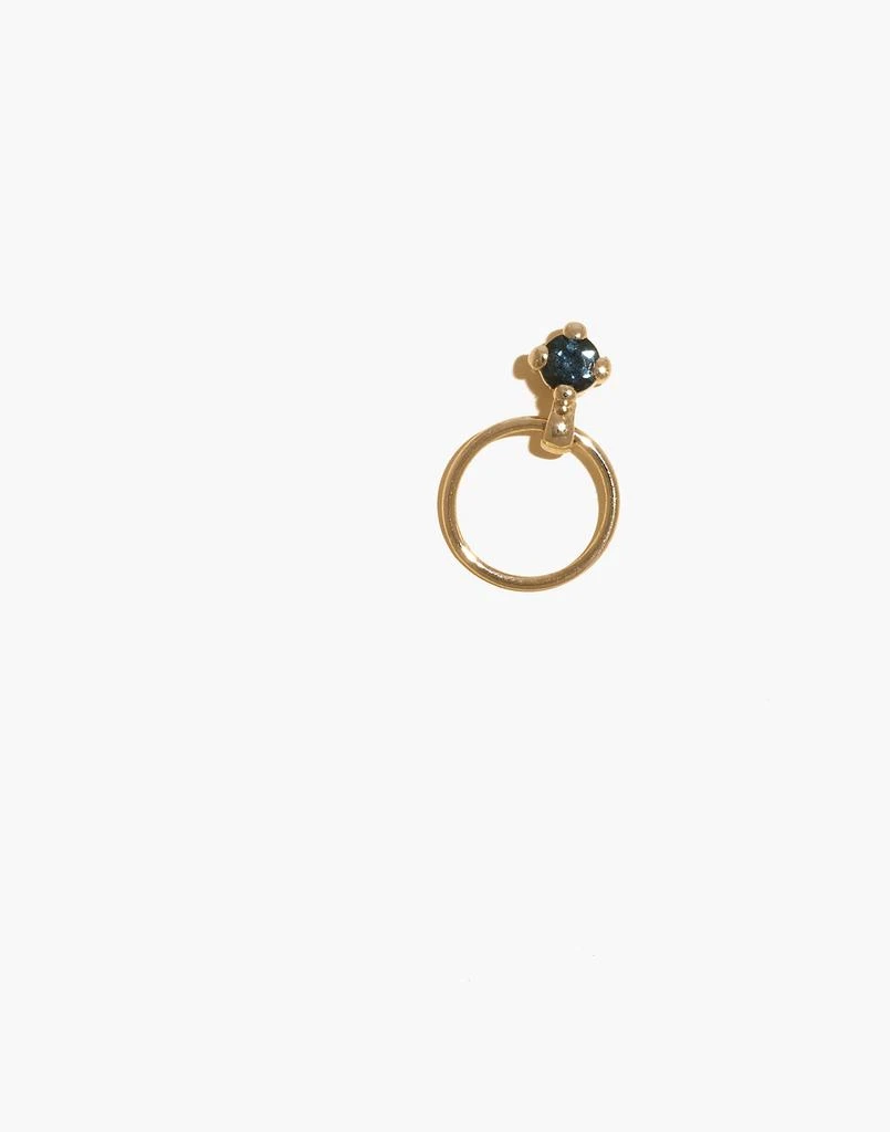 商品Madewell|14k Gold Rachel Single Tourmaline Earring,价格¥1075,第1张图片
