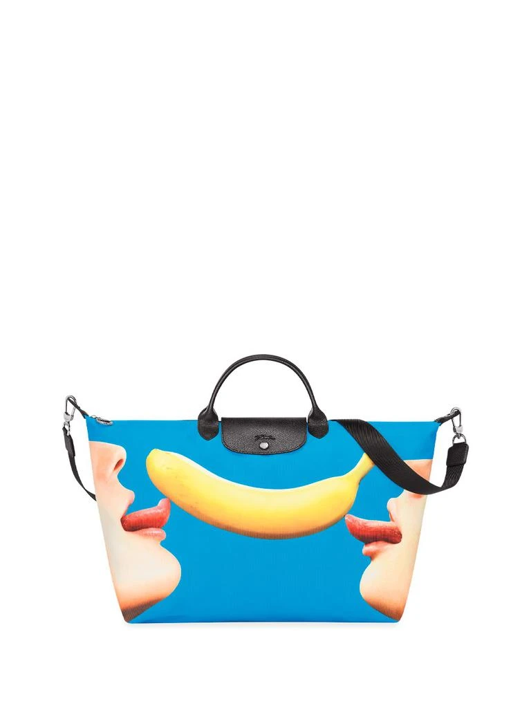 商品Longchamp|Longchamp `Longchamp X Toiletpaper` `Le Pliage Banane` Unisex Travel B,价格¥2329,第1张图片