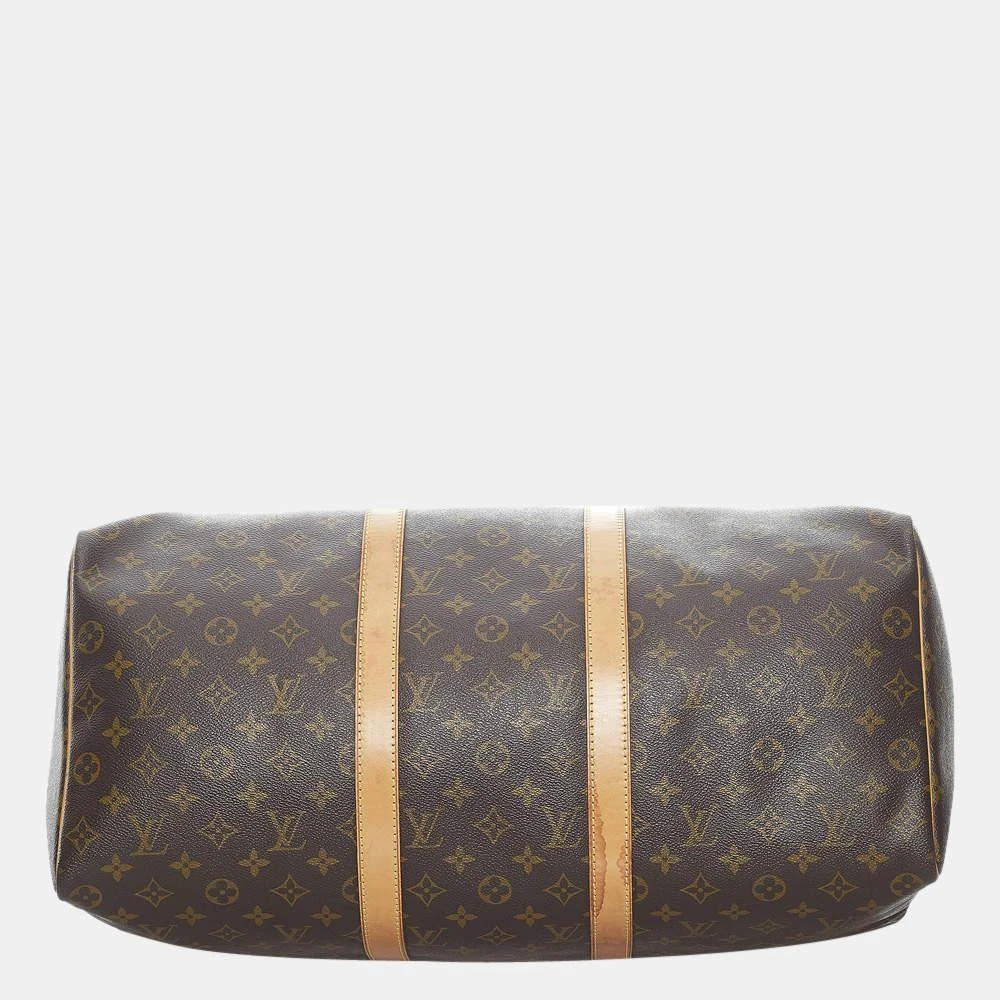 商品[二手商品] Louis Vuitton|Louis Vuitton Brown Monogram Keepall 50,价格¥7186,第4张图片详细描述