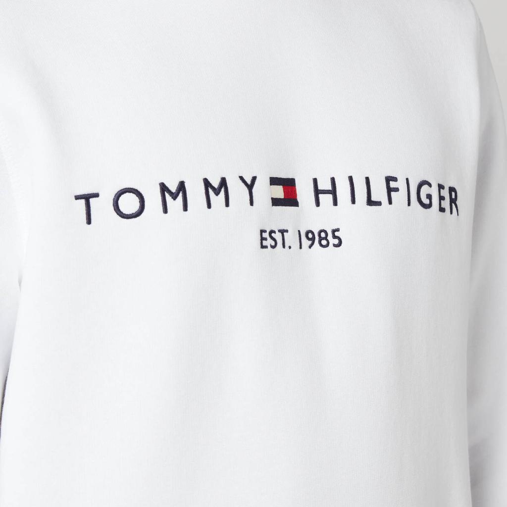 Tommy Hilfiger Men's Logo Hoodie - White商品第4张图片规格展示