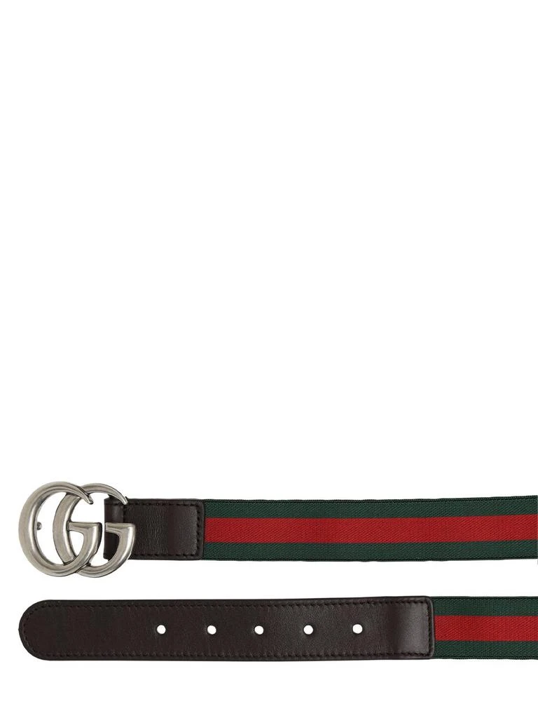 商品Gucci|Elastic Belt W/ Web Details,价格¥2026,第3张图片详细描述
