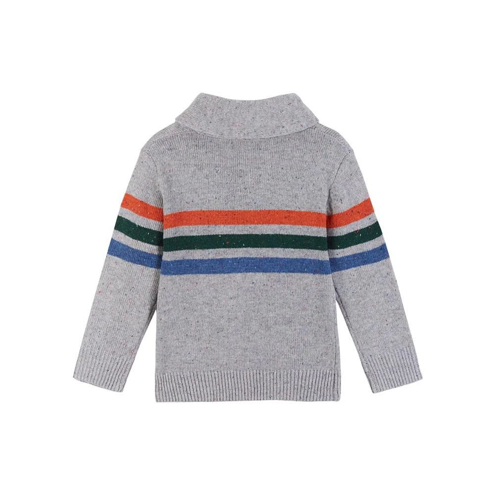 商品Andy & Evan|Toddler/Child Boys Striped Button Sweater,价格¥323,第2张图片详细描述