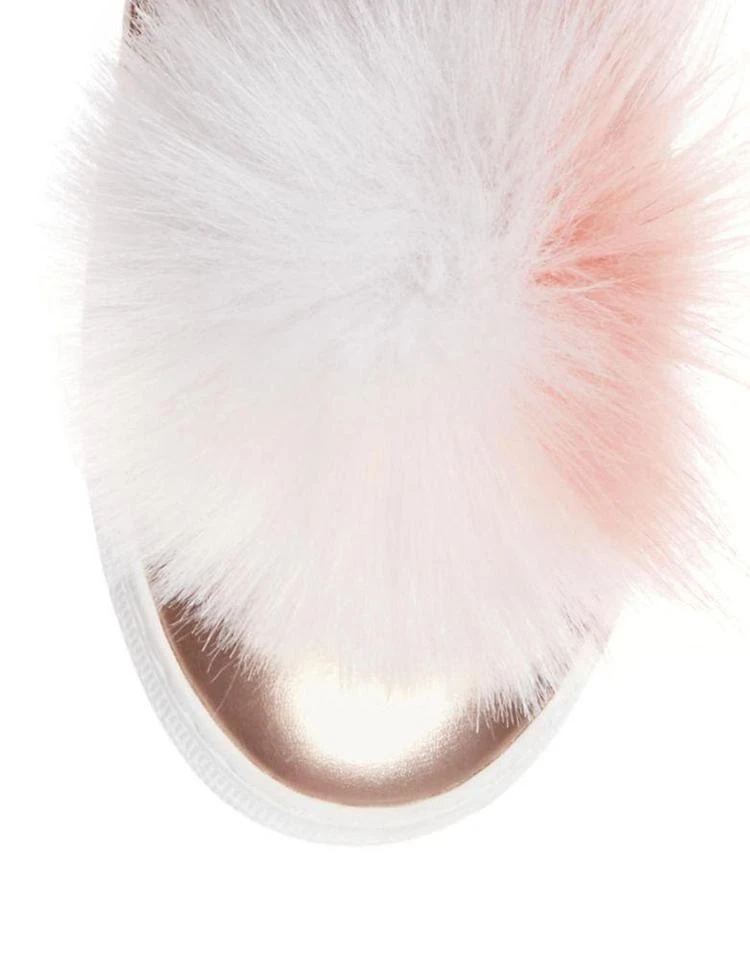 商品Steve Madden|Great Leather Faux Fur Sneakers,价格¥268,第4张图片详细描述