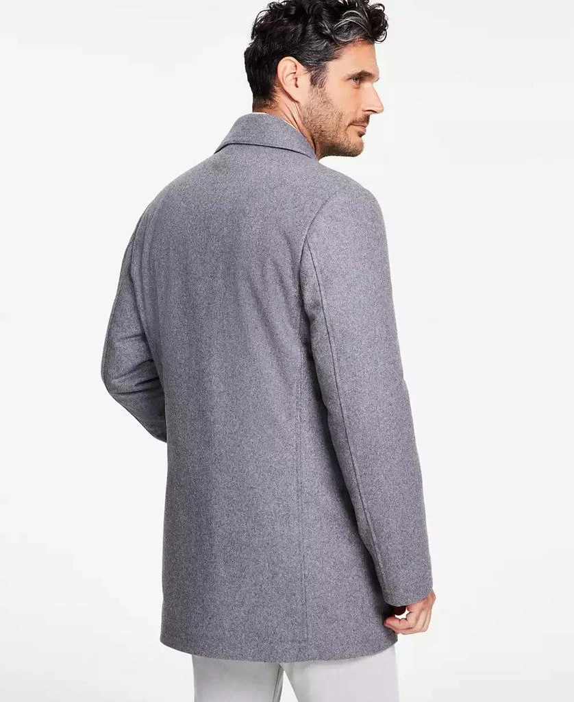 商品Michael Kors|Men's Classic Fit Double-Breasted Wool Blend Peacoats,价格¥1080,第2张图片详细描述