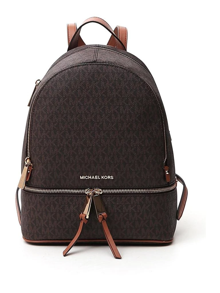 商品Michael Kors|Michael Michael Kors Rhea Monogrammed Medium Logo Backpack,价格¥1695,第1张图片