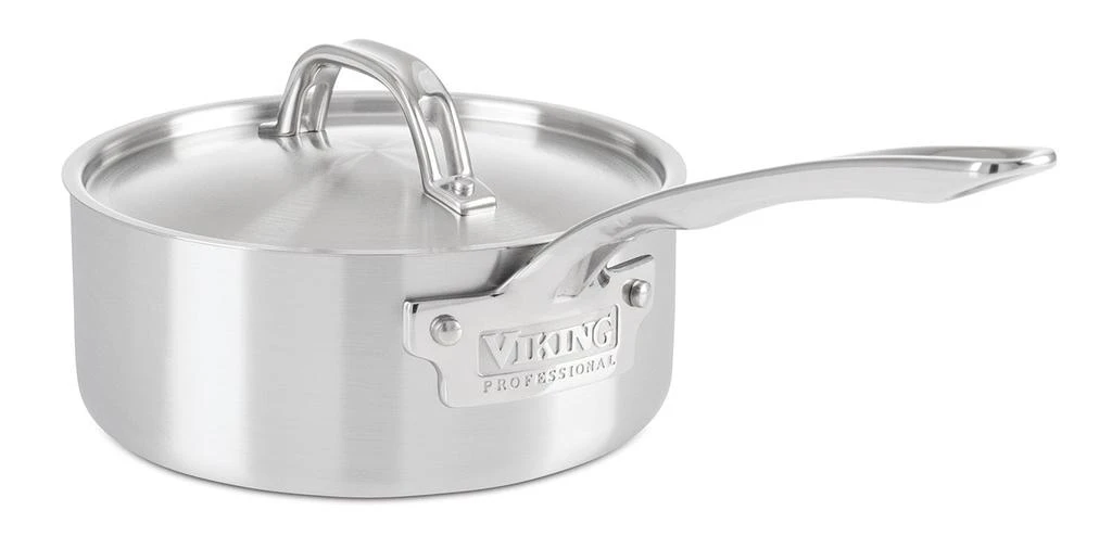 商品Viking|Viking Professional 5-Ply Stainless Steel 2.0 Qt Sauce Pan,价格¥1985,第1张图片