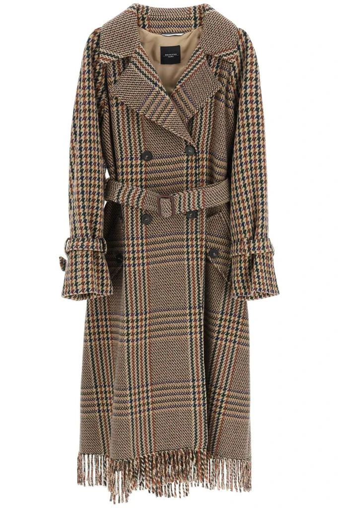 商品Weekend Max Mara|PATCHWORK WOOL COAT,价格¥4426,第1张图片