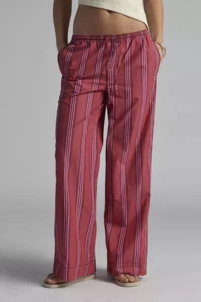 商品BDG|BDG Joey Poplin Wide-Leg Pant,价格¥152,第2张图片详细描述