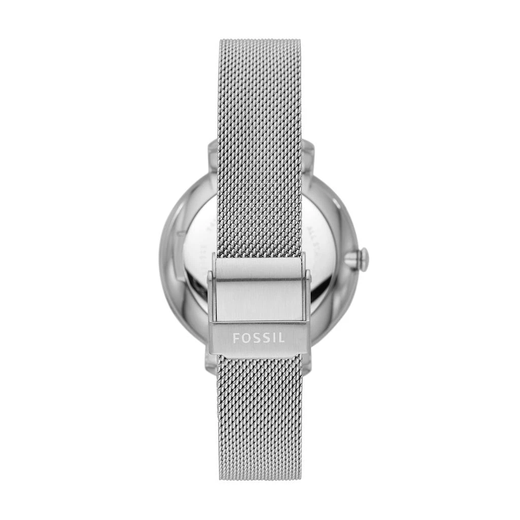 商品Fossil|Jacqueline Three-Hand Stainless Steel Watch,价格¥720,第3张图片详细描述