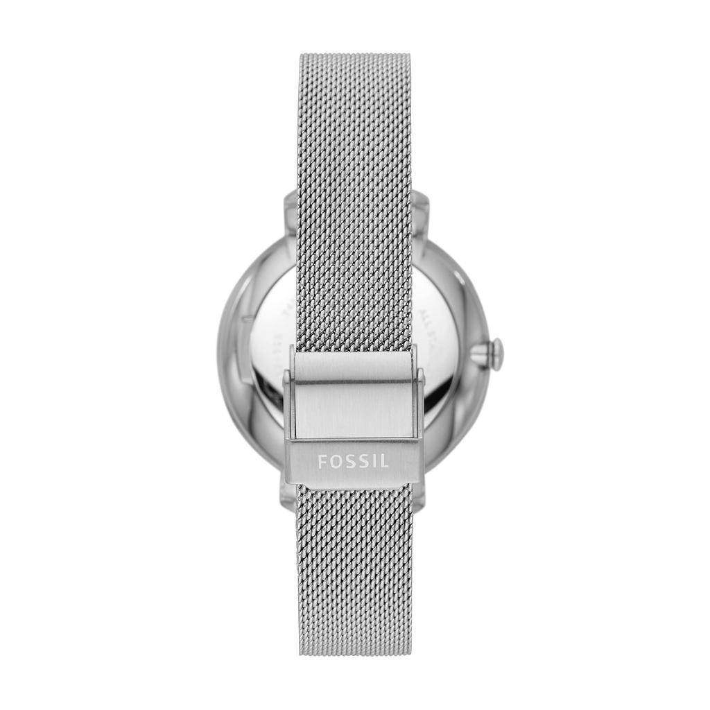 商品Fossil|Jacqueline Three-Hand Stainless Steel Watch,价格¥646,第5张图片详细描述