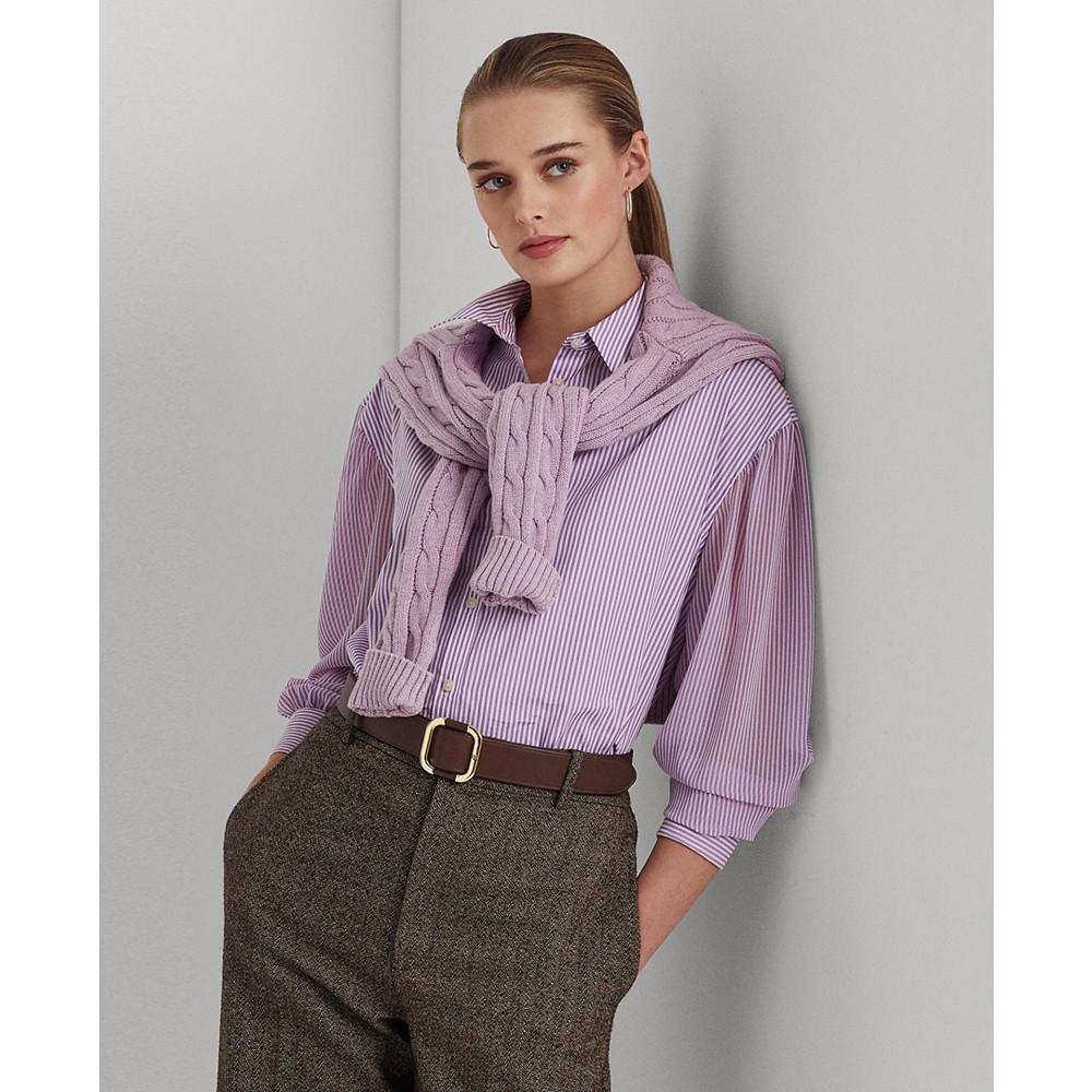 商品Ralph Lauren|Striped Broadcloth Shirt,价格¥537,第1张图片