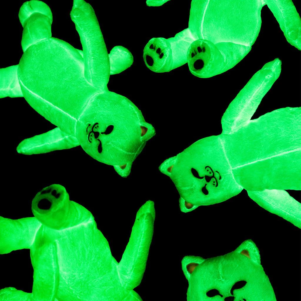 商品RIPNDIP|Lord Nerm Glow In The Dark Plush (White),价格¥122,第2张图片详细描述