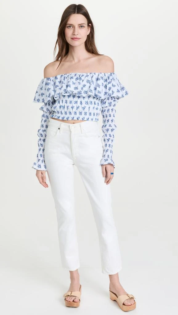 商品CAROLINE CONSTAS|CAROLINE CONSTAS Lydia 上衣,价格¥2036,第5张图片详细描述