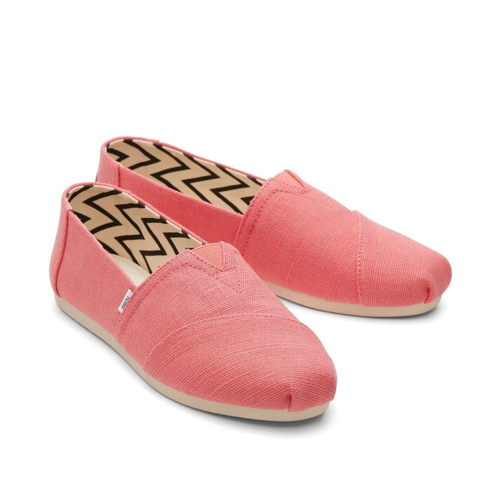 商品TOMS Shoes|Classic Alpargata Shell Pink Heritage Canvas,价格¥196,第3张图片详细描述