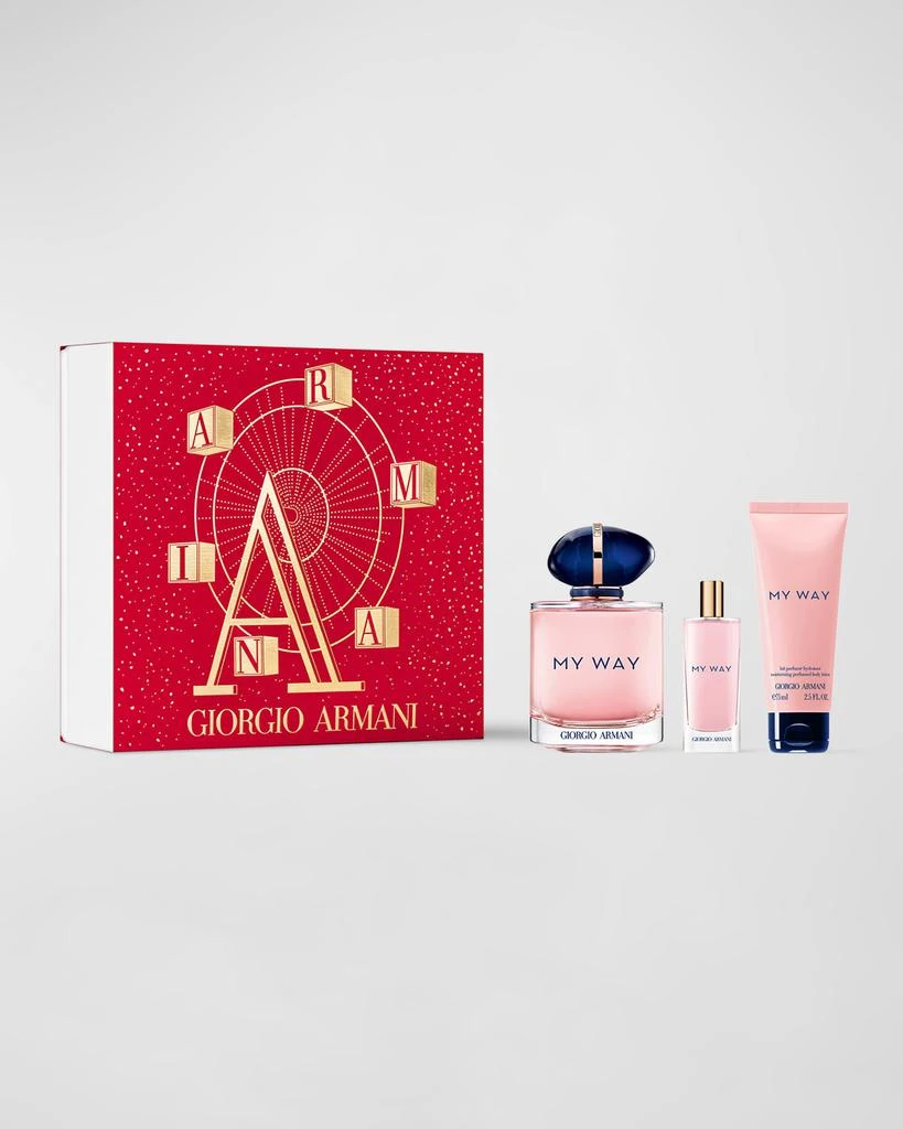 商品Armani|My Way Eau de Parfum 3-Piece Holiday Gift Set,价格¥1144,第1张图片