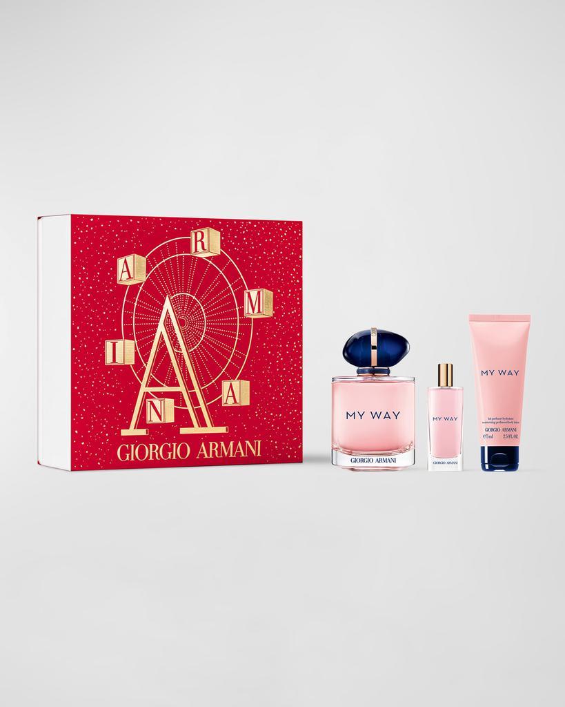 商品Armani|My Way Eau de Parfum 3-Piece Holiday Gift Set,价格¥1060,第1张图片