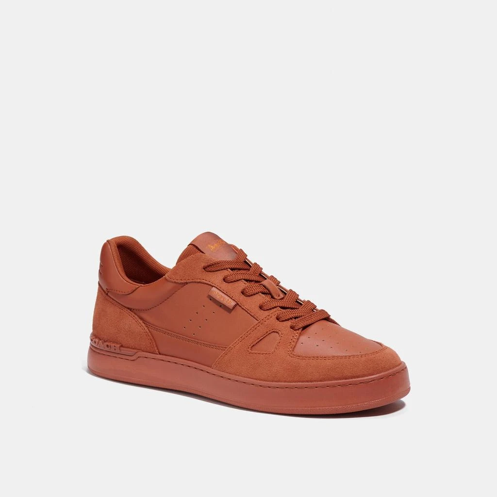 商品Coach|Coach Outlet Clip Court Sneaker,价格¥851,第1张图片