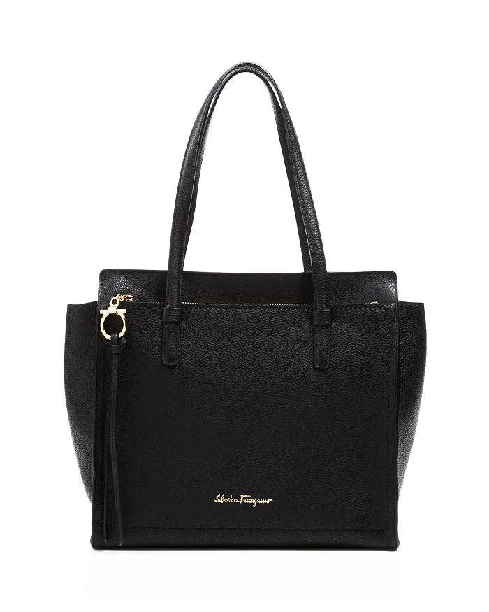 商品Salvatore Ferragamo|Salvatore Amy Medium Leather Shoulder Bag,价格¥6204,第1张图片