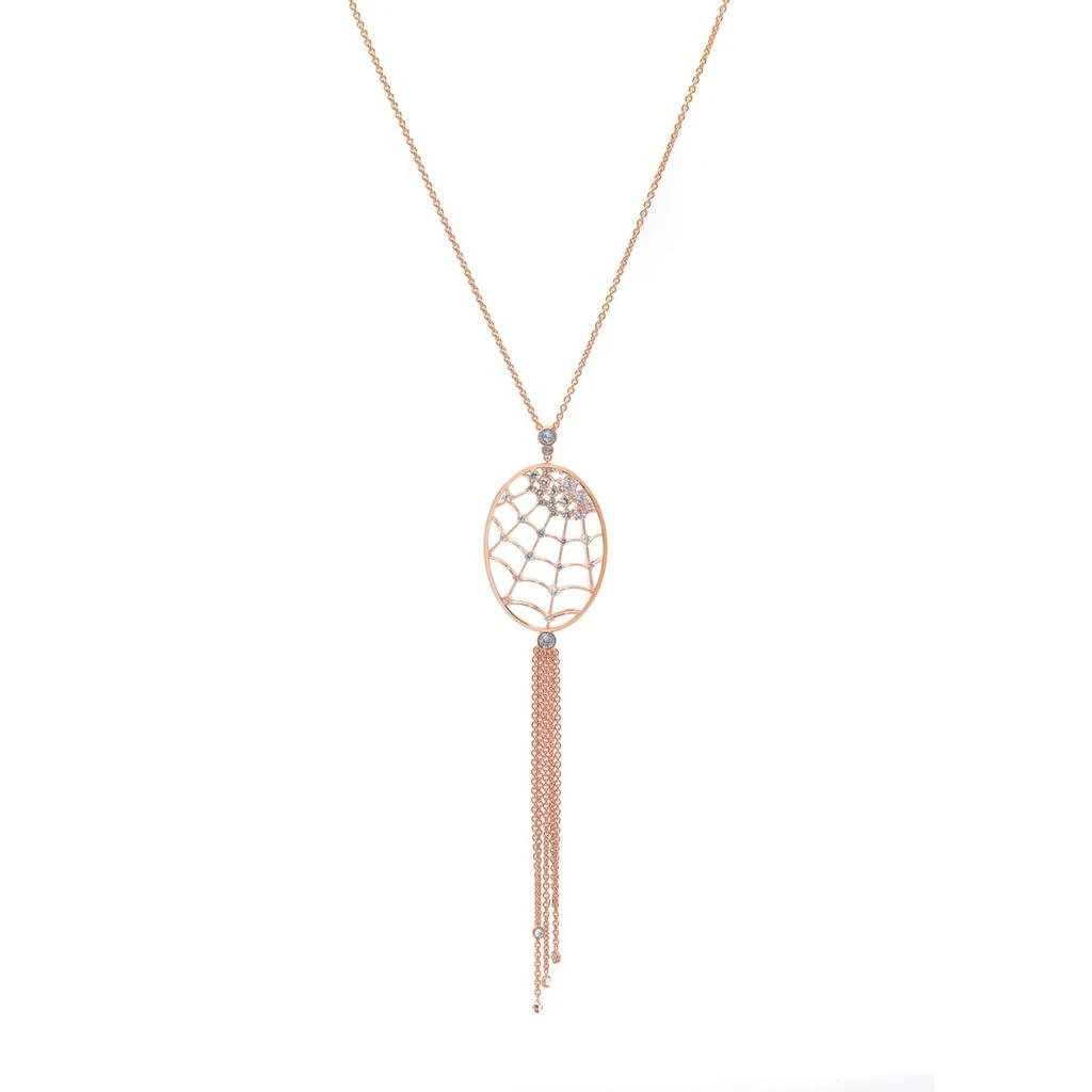 商品Swarovski|Swarovski Precisely Rose Gold Tone Czech White Crystal Necklace 5499887,价格¥784,第1张图片