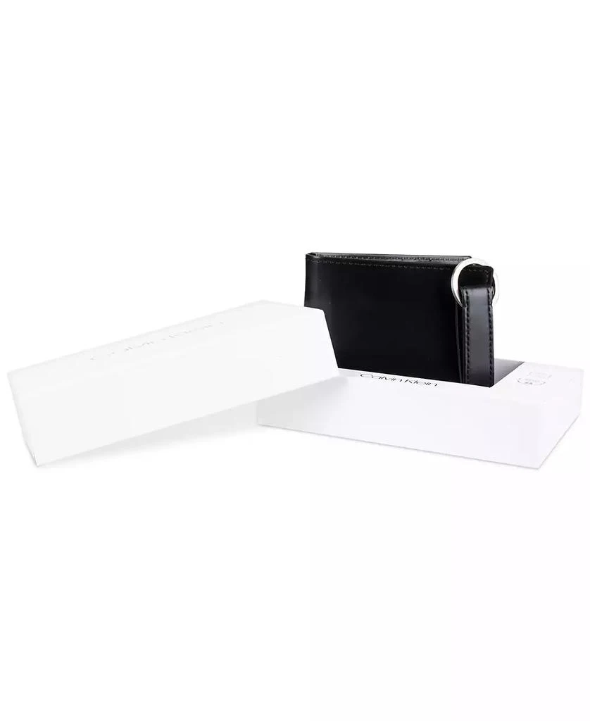 商品Calvin Klein|Men's RFID Slimfold Wallet & Key Fob Set,价格¥206,第5张图片详细描述