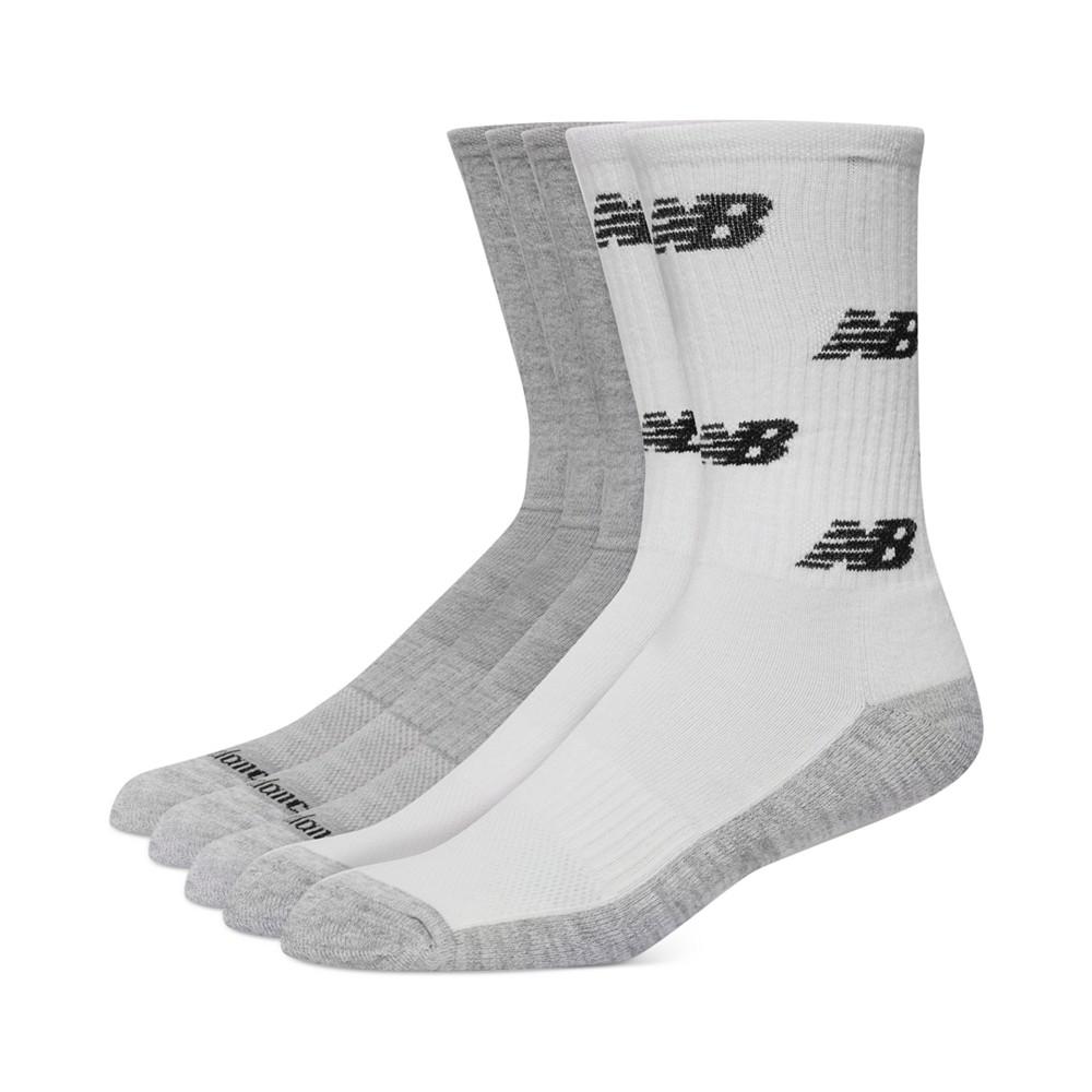 Men's Athletic Crew Socks - 5 pk.商品第2张图片规格展示