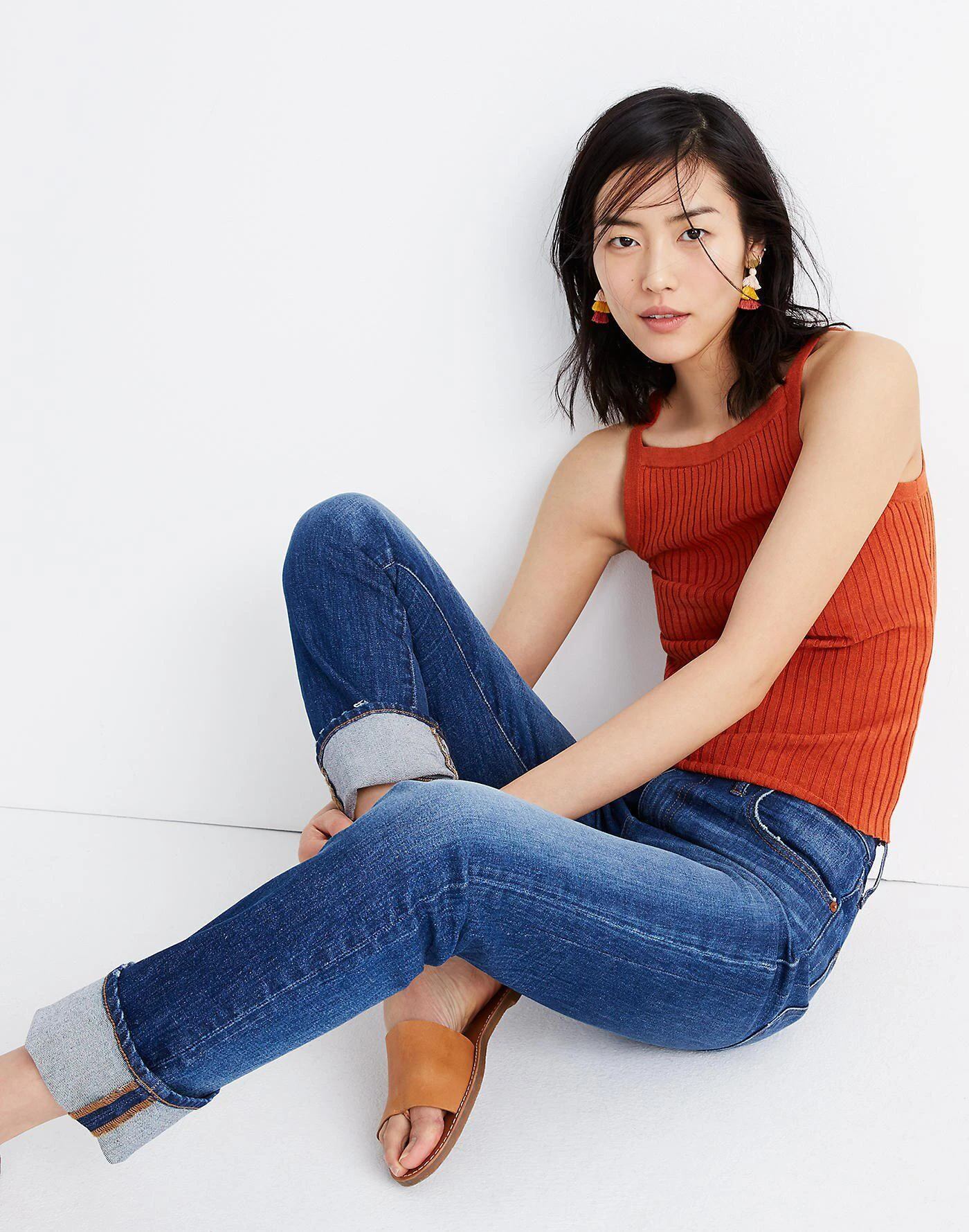 商品Madewell|Apron Sweater Tank,价格¥238,第2张图片详细描述