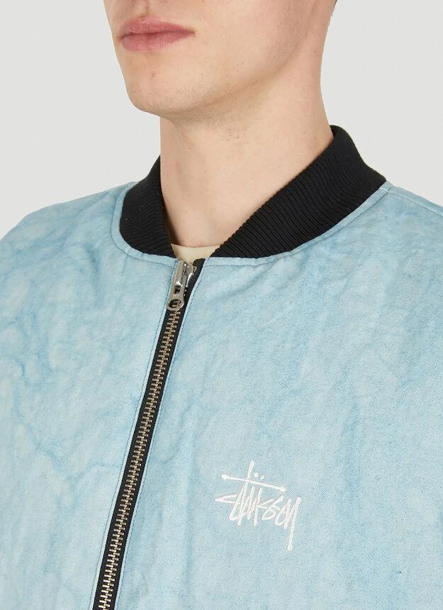 商品STUSSY|Primaloft Sleeveless Jacket in Blue,价格¥897,第5张图片详细描述