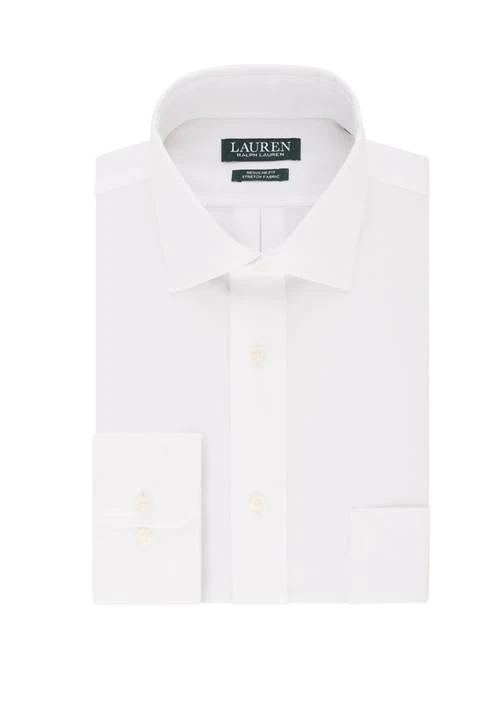 商品Ralph Lauren|Ralph Lauren Ultra Flex  Regular Fit Solid Dress Shirt,价格¥155,第1张图片