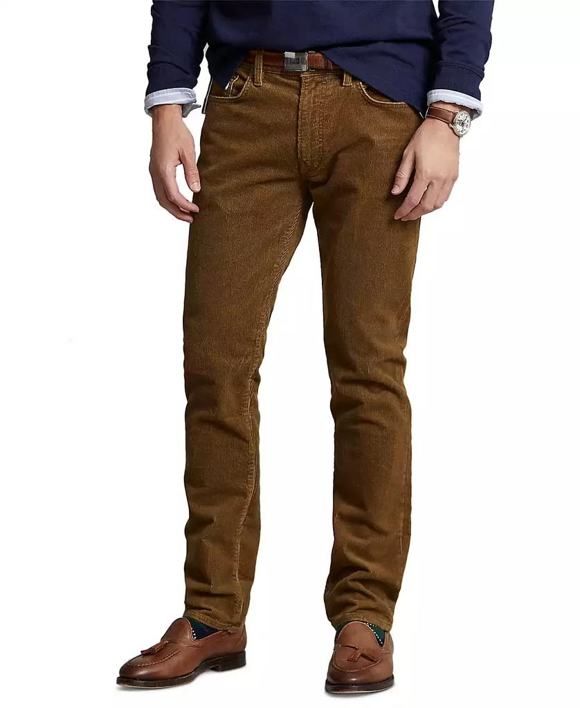 商品Ralph Lauren|Men's Varick Slim Straight Corduroy Pants,价格¥619,第1张图片