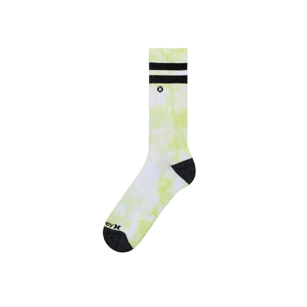 商品Hurley|Men's Extended Terry Crew Embroidered Logo Socks,价格¥23,第3张图片详细描述