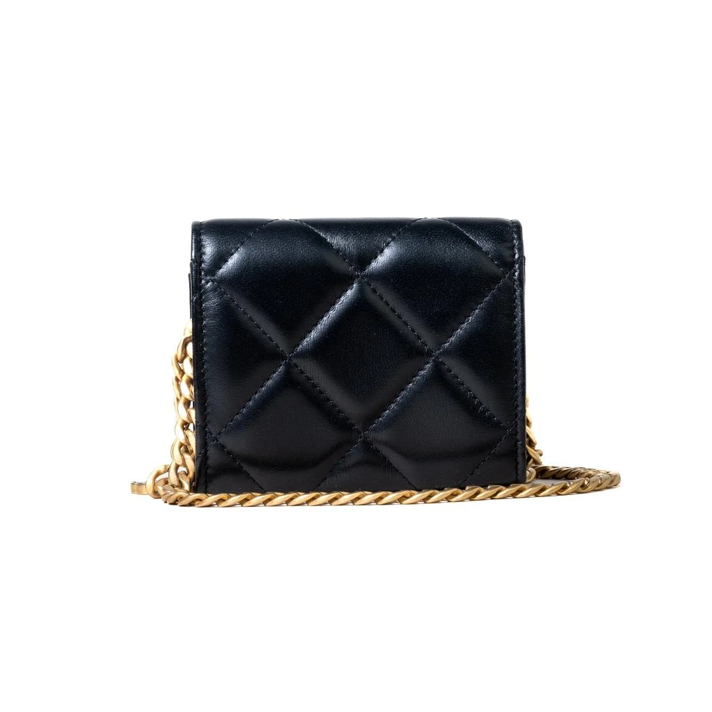商品Chanel|Chanel Cluth With Chain Gold Tone Metal Lambskin Black,价格¥20652,第3张图片详细描述