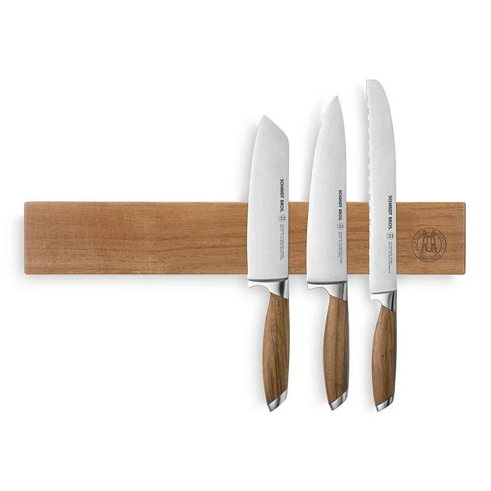 商品Schmidt Brothers|Cutlery Acacia 18" Magnetic Wall Bar,价格¥374,第1张图片