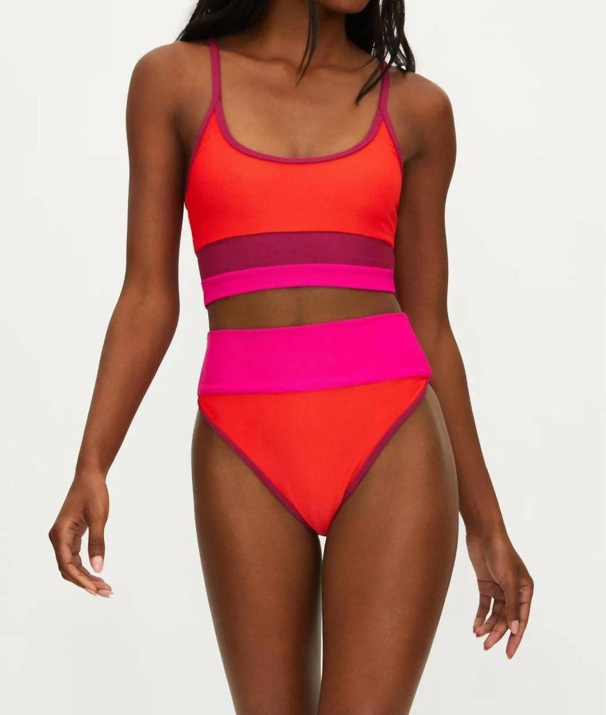 商品Beach Riot|Colorblock Bottom In Be Mine Colorblock,价格¥230,第1张图片