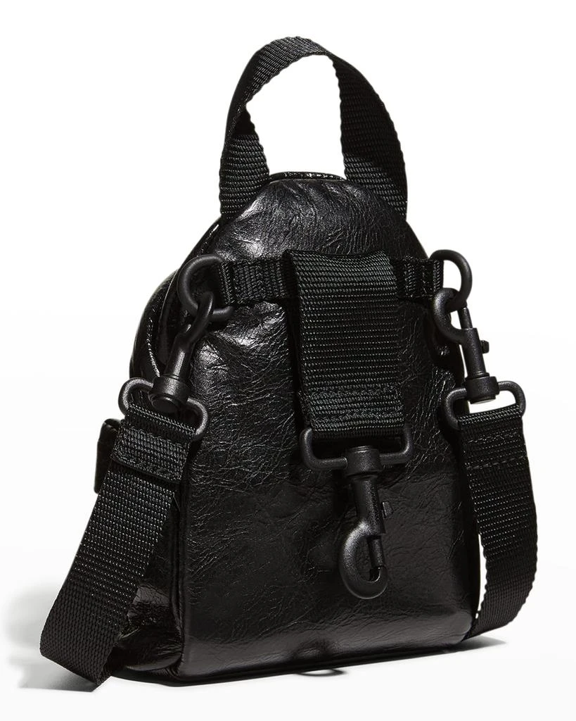 商品Balenciaga|Men's Explorer Leather Logo Backpack,价格¥7693,第4张图片详细描述