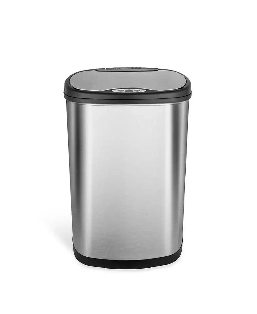 商品NINE STARS GROUP USA INC|Rectangular Motion Sensor Trash Can, 13.2 Gallon,价格¥784,第1张图片