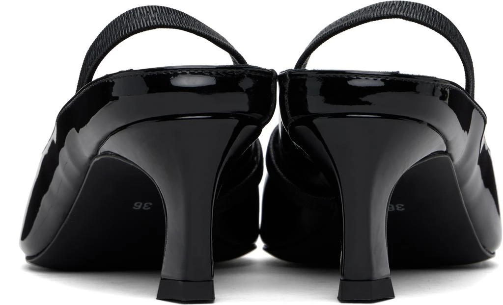 商品Justine Clenquet|Black Sofia Slingback Heels,价格¥1939,第2张图片详细描述