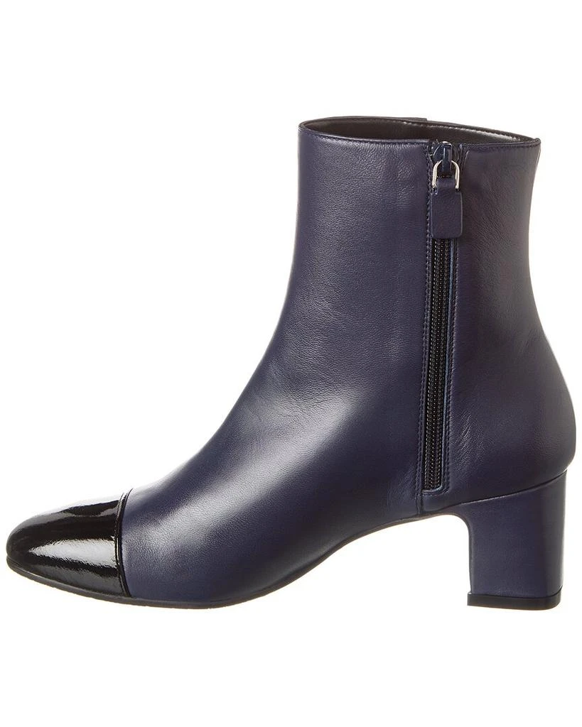 商品Stuart Weitzman|Stuart Weitzman Milla 60 Leather Bootie,价格¥1725,第2张图片详细描述