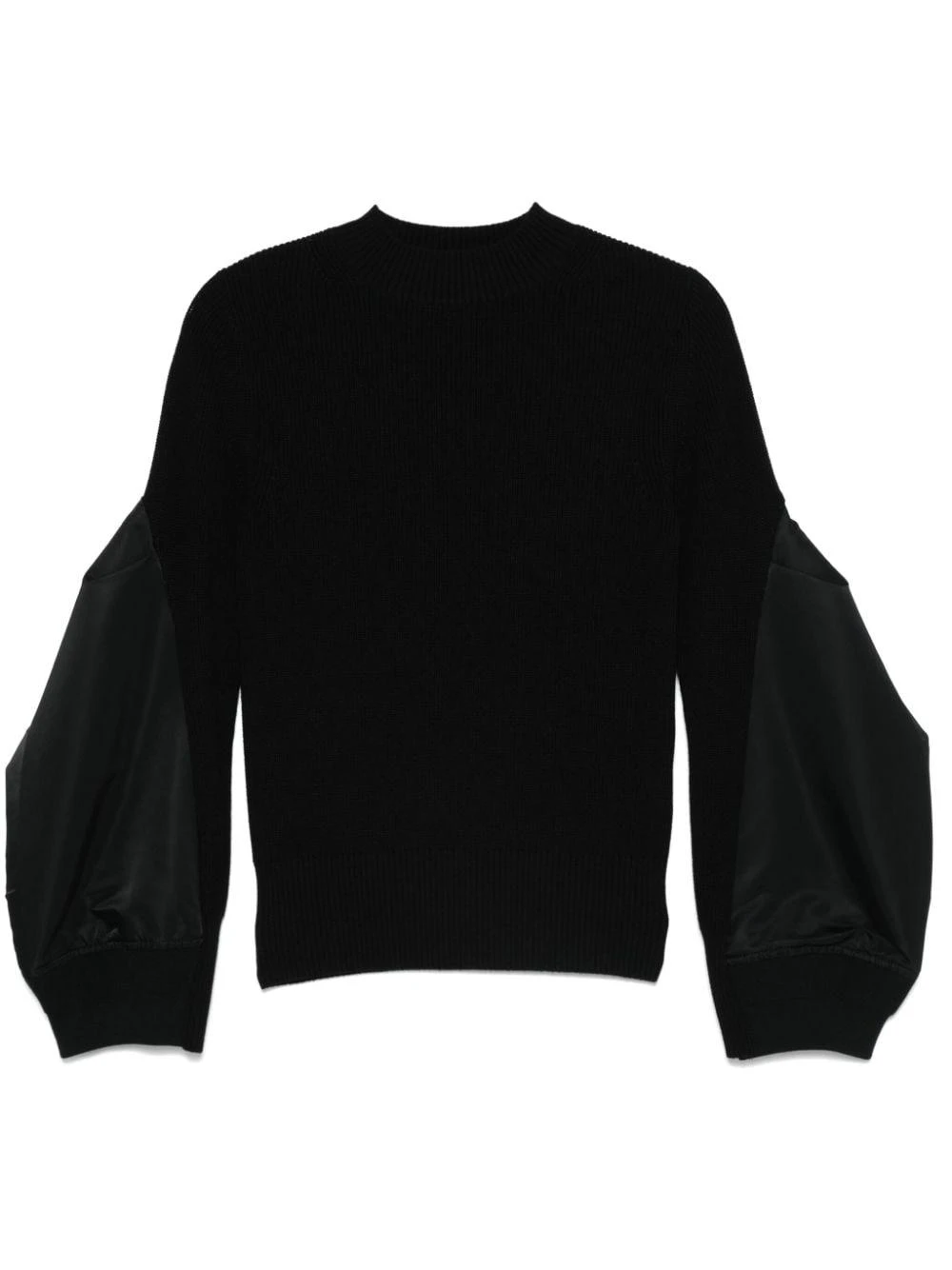 商品Sacai|Sacai 女士针织毛衣 2407522001 黑色,价格¥4308,第1张图片