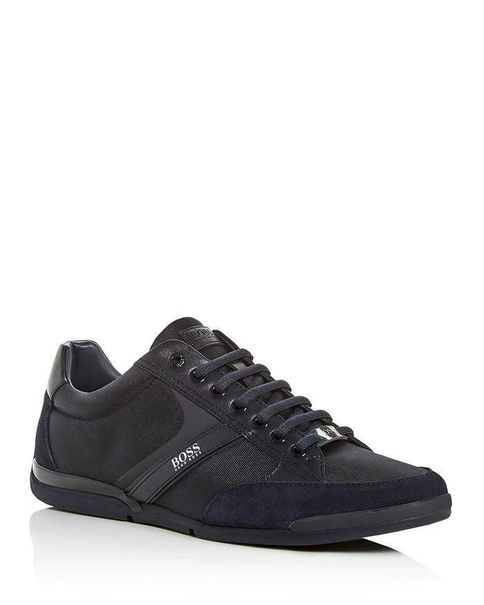 商品Hugo Boss|Men's Saturn Low Top Sneakers,价格¥685,第1张图片